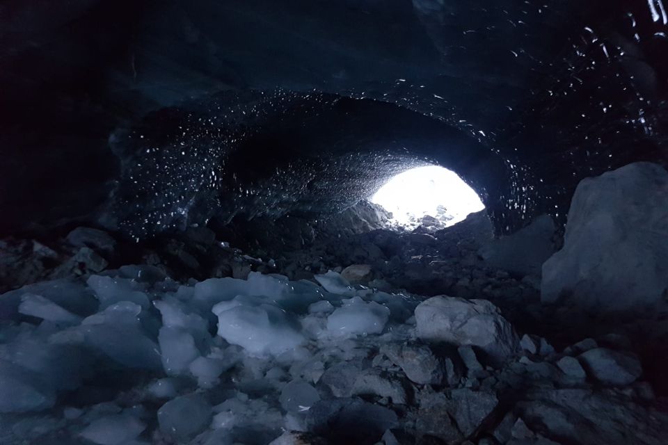 Grotte - Lac Bleu, Arolla