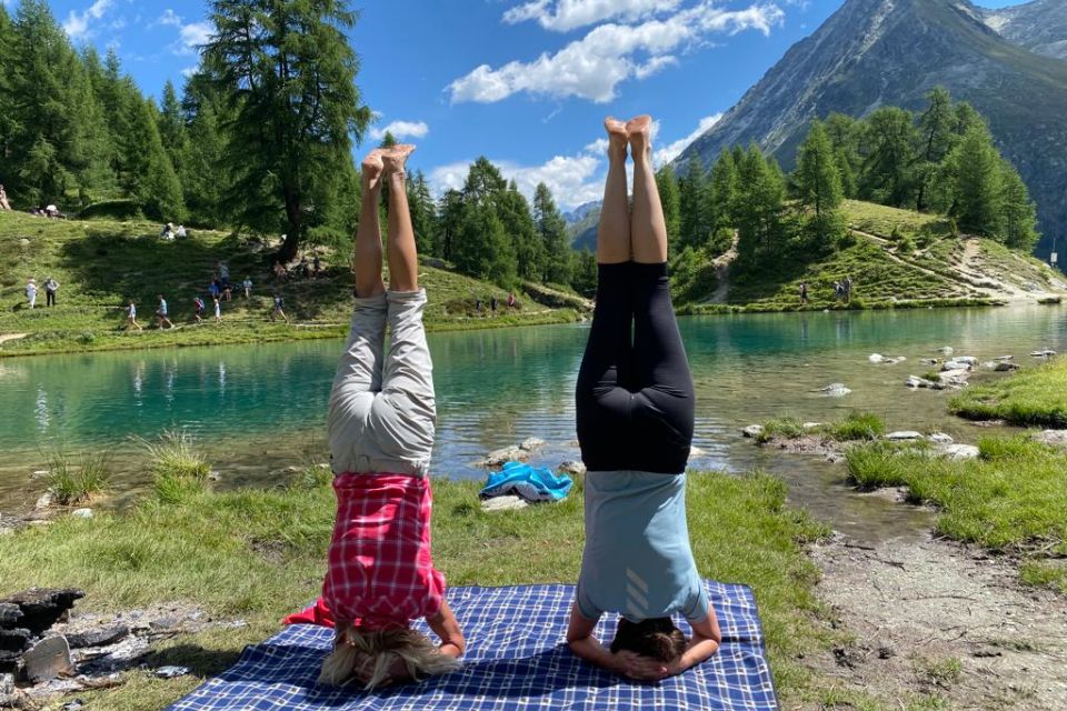 stage de yoga au Lac Bleu